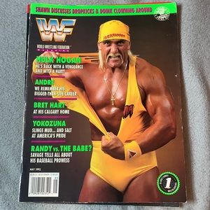 May 1993 WWF Magazine Near Mint Condition